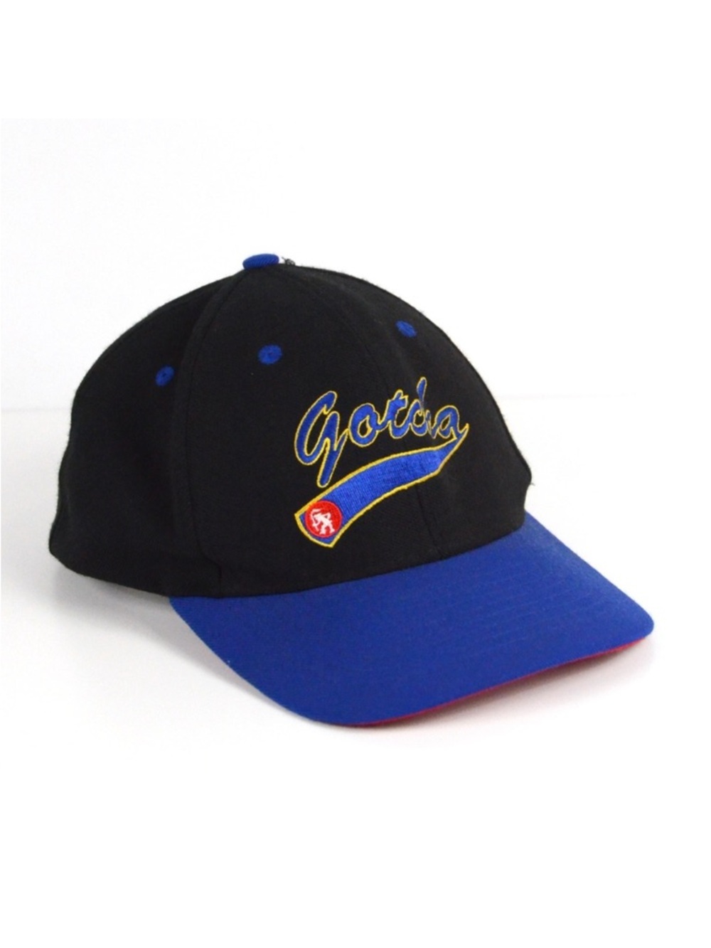 Gotcha Vintage 90's Black & Blue Snapback Hat